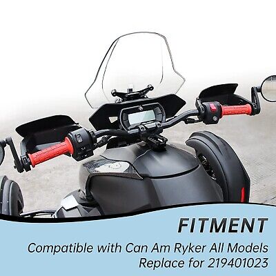 Adjustable Sport Windshield Compatible with Can Am Ryker 600, 900, Sport & Ra...