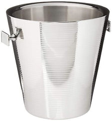 Elegance Lines Champagne Bucket Doublewall Stainless Steel Lines Design