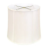 Royal Designs, Inc. BS-719-16WH Basic Drum Lamp Shade, 15" x 16" x 16", White