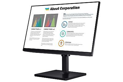 SAMSUNG FT45 Series 24-Inch FHD 1080p Computer Monitor, 75Hz, IPS Panel, HDMI...