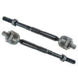 TRQ Front Tie Rod Set Compatible with 2006-2010 Hummer H3 2009-2010 H3T