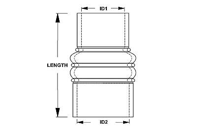 HPS CAC-250-350-HOT Silicone High Temperature 4-ply Aramid Reinforced Charge ...