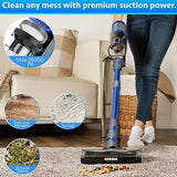 BRITECH Cordless Lightweight Stick Vacuum Cleaner, 300W Motor for Powerful Su...