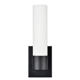 Linea di Liara Matte Black Wall Sconce Lighting Perpetua Bathroom Sconce Ligh...