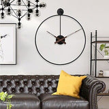 'The Ring' Oversized Modern Nordic Wall Clock, Minimalistic and Stylish, Simp...