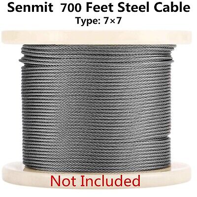 20 Pairs Stainless Steel Adjustable Angle 1/8" Wire Rope Cable Railing Hardwa...