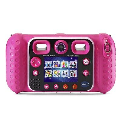 VTech KidiZoom Duo DX Digital Selfie Camera with MP3 Player, Pink