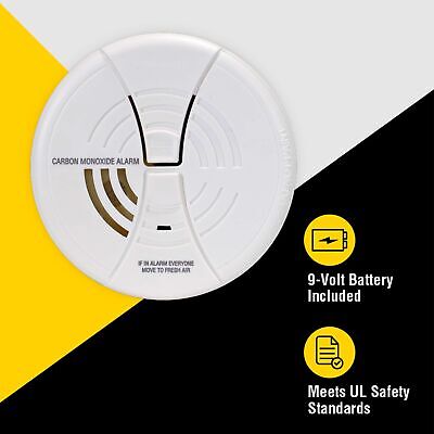 FIRST ALERT CO250B Family Gard Basics Carbon Monoxide Alarm 4-Pack | Battery ...