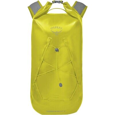 Osprey Transporter 18L Roll Top Waterproof Laptop Backpack, Lemongrass Yellow