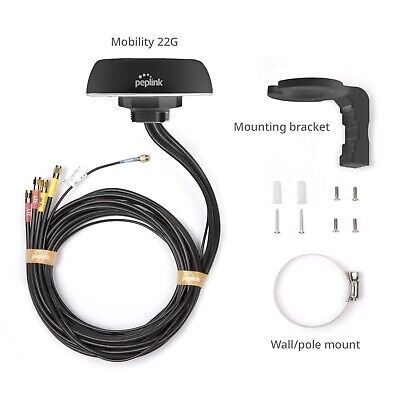 Peplink Cellular & WiFi Antenna Mobility 22G | LTE 2x2 MIMO Cellular High Ban...