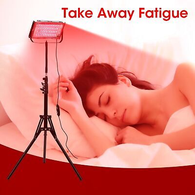 Red - Light - Therapy - Panel - with Stand 35"-67" Height Adjustable Infrared...