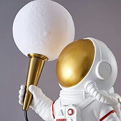 CraftThink LED Wall Sconce, Astronaut Style LED Wall Sconce Child Resin Carto...