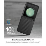 ZAGG Bridgetown Samsung Galaxy Z Flip5 Case - 10ft Drop Protection, Graphene ...