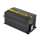 Wagan EL3742-4 24V 3000 Watt Power Inverter with Remote Control 6000 Watt Sur...