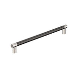 Amerock BP54041PNGM | Polished Nickel/Gunmetal Appliance Pull | 18 inch (457m...