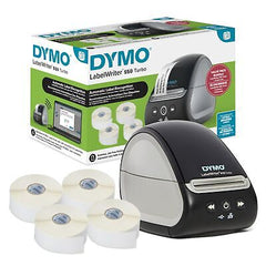 DYMO LabelWriter 550 Turbo Label Printer Bundle, Label Maker with Direct Ther...