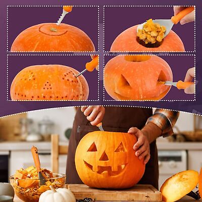 imarku Pumpkin Carving Kit, 36PCS Pumpkin Carving Tools, Professional Pumpkin...