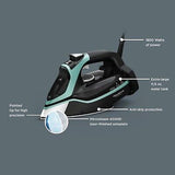 Rowenta Steam Force Stainless Steel Soleplate Steam Iron for Clothes 400 Micr...