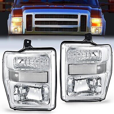 Nilight Headlight Assembly Compatible with 2008 2009 2010 Ford F250 F350 F450...