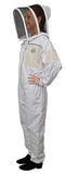 Humble Bee 431 Ventilated Beekeeping Suit with Fencing Veil, XL, Crystal White