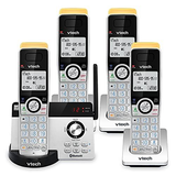 VTech IS8121-4 Super Long Range up to 4 Handsets with Range, Black