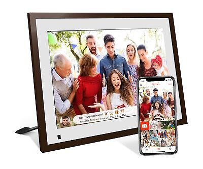 Digital Picture Frame 10.1 Inch Large Digital Photo Frame with IPS Full HD To...