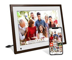 Digital Picture Frame 10.1 Inch Large Digital Photo Frame with IPS Full HD To...