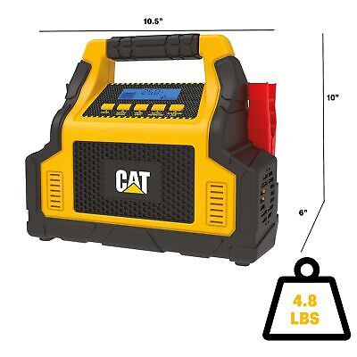 CAT CBC100E Professional 25 Amp Battery Charger, 3 Amp Battery Maintainer wit...