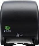 San Jamar Ecologic Smart Essence Recycled Plastic Electronic ecoLogic, Black