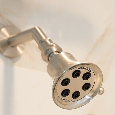 Speakman S-2254-BN Anystream 3-Setting Showerhead for Stylish Bathroom D&#233;co