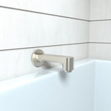 hansgrohe Tub Spout Premium 3-inch Modern Tub Spout in brushed nickel, 14413821