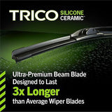 TRICO Silicone Ceramic Coated 24" + 19" Super Premium Automotive Replacement ...