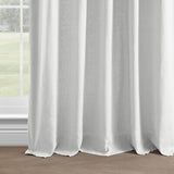 HPD Half Price Drapes French Linen Curtains 108 Inches Long Room Darkening Cu...