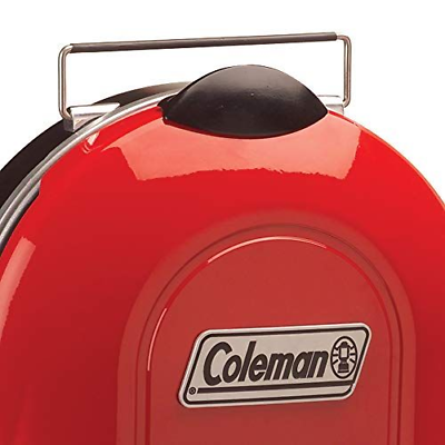 Coleman Fold N Go 1-Burner Propane Grill, Lightweight & One Size, Red