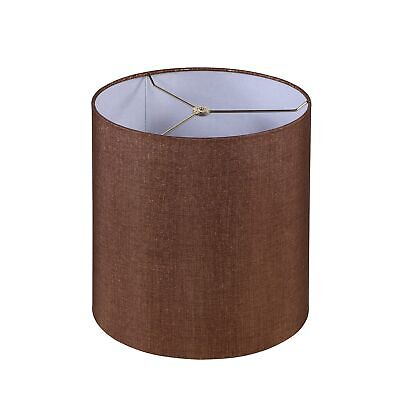 Aspen Creative 31607, Hardback Drum Contemporary Spider Lamp Shade, Gold & Da...