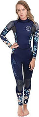 Seavenger Alpha 3mm Neoprene Fullsuit Wetsuit Women's Size 7, Dark Floral