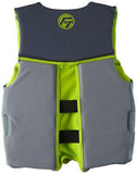 Full Throttle Adult Hinged Rapid Dry USCG Approved Life Jacket for Wakeboard,...