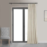 HPD Half Price Drapes Velvet Blackout Curtains/Drapes - 84 Inches Long 1 Pane...