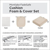 Classic Accessories 61-044-010944-RT Montlake Patio Cushion Foam, 54"W x 18"D...