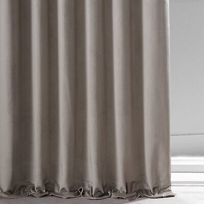 HPD Half Price Drapes Signature Plush Velvet Blackout Curtains for Bedroom (1...