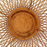 Bloomingville Decorative Bamboo Hand-Woven Lantern Candle Holder, Natural