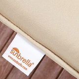 Sorra Home Bristol Trupedic x Sunbrella-Indoor Outdoor Chair Cushions, Set of...