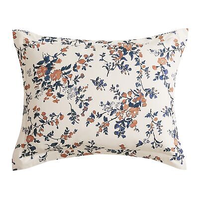 Lucky Brand Garden Floral Bouquet King Microfiber Comforter Set with Sham - 3...