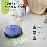 XIEBro Robot Vacuum and Mop Combo,3 in 1 Mopping Robotic Vacuum with Schedule...