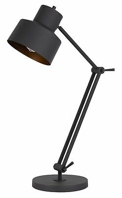 BO-2966TB Transitional One Light Desk Lamp from Davidson Collection in Black ...