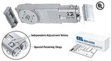 CRL CRL7270 Heavy-Duty 105 Degree Hold Open Overhead Concealed Closer Body Only