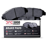 Dynamic Friction Company 3000 Ceramic Brake Pads 1310-2074-00-Front Set