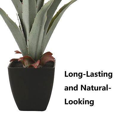 27in Artificial Agave Plant Potted Plants, Artificial Plant Perfect for Home ...