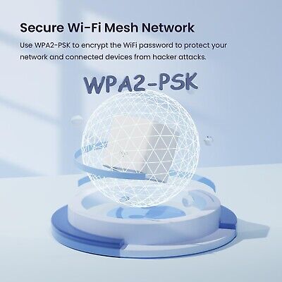 Tenda Nova Mesh WiFi System MW3 - Covers up to 2500 sq.ft - AC1200 Whole Home...