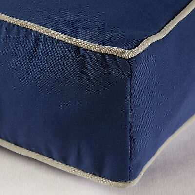 Casey Extra Small (24 x 18 in.) Midnight Rectangle Indoor/Outdoor Pillow Styl...